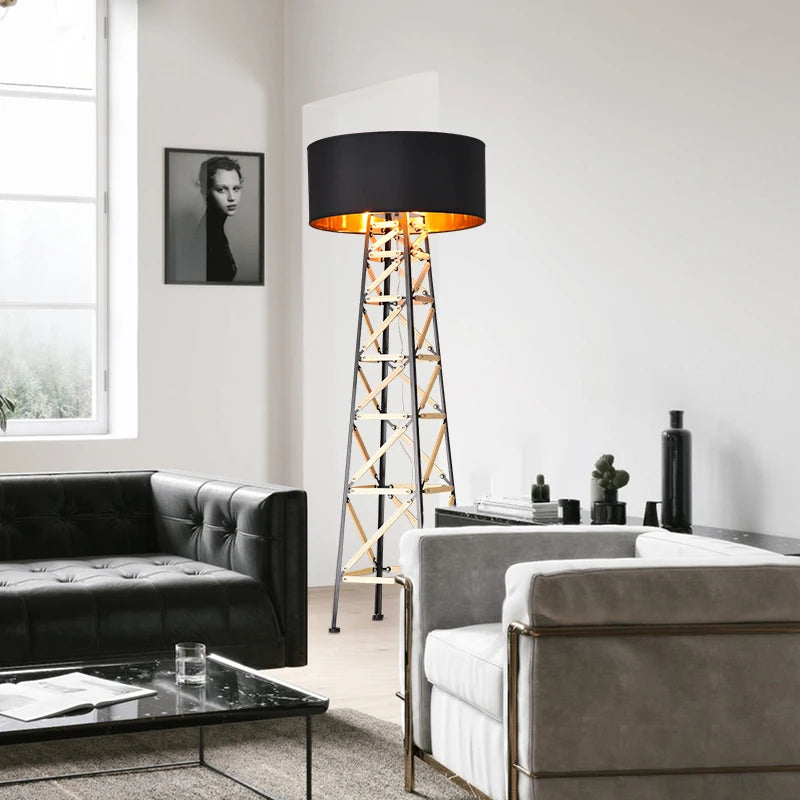 plafonnier design nordique moderne pour hôtel et bureau - vue 5 sur 7