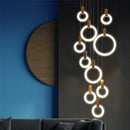 Modern minimalist creative pendant light for contemporary interiors