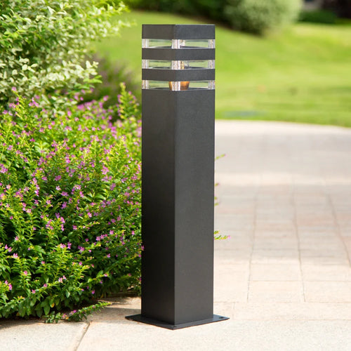 Outdoor aluminium LED lamp for garden and gate lighting - vue 4 sur 10
