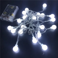 guirlande lumineuse à 20 led pour fêtes et décorations variées