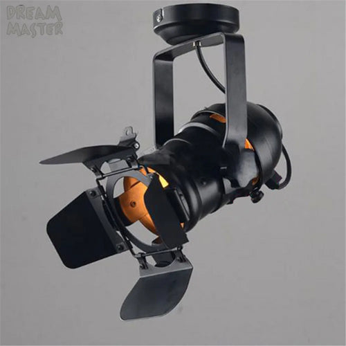 plafonnier industriel vintage led pour loft et magasin d'antiquités