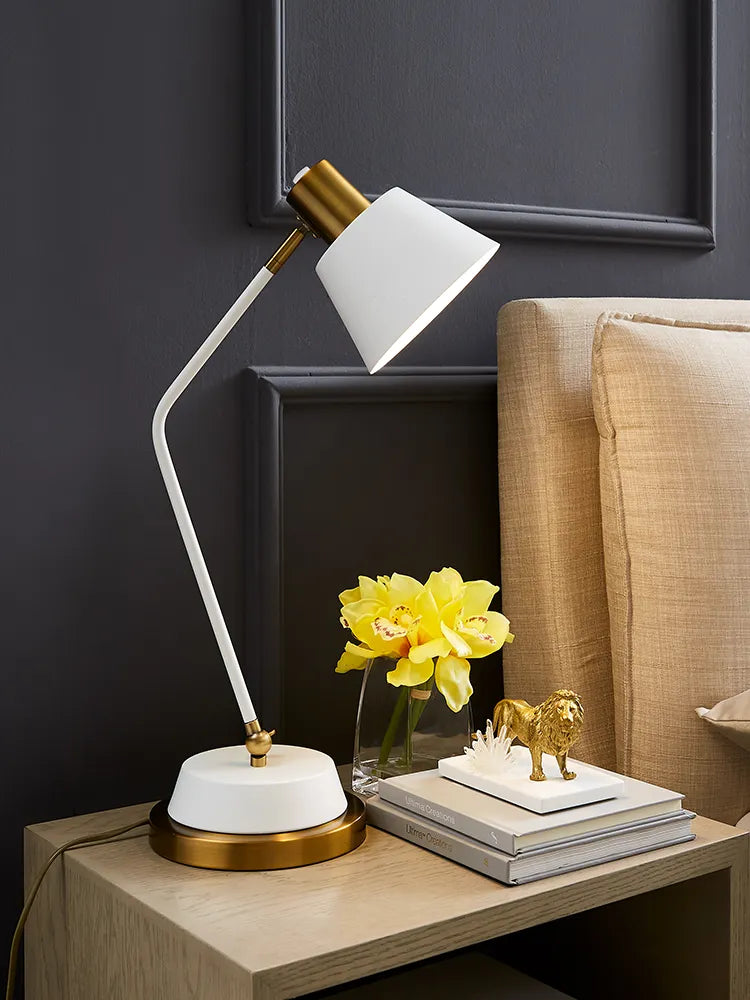 Lampe de table de chevet de chambre à coucher à coucher nordique - vue 5 sur 7
