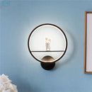 applique murale led moderne en fer pour événements romantiques