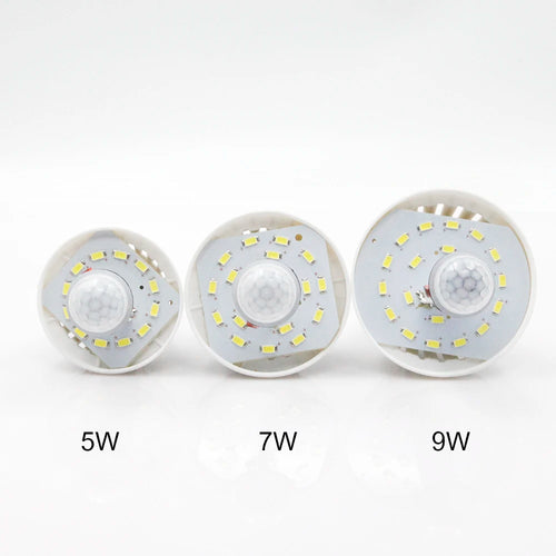 capteur de mouvement infrarouge avec lampe à led intelligente