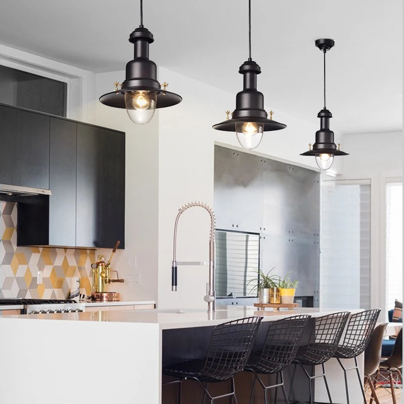 suspension créative industrielle minimaliste pour intérieur moderne - vue 5 sur 7