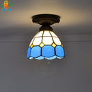 Modern minimalist tiffany ceiling light for contemporary decor