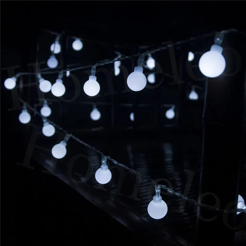 guirlande lumineuse à led pour décoration de noël et mariage - vue 5 sur 9