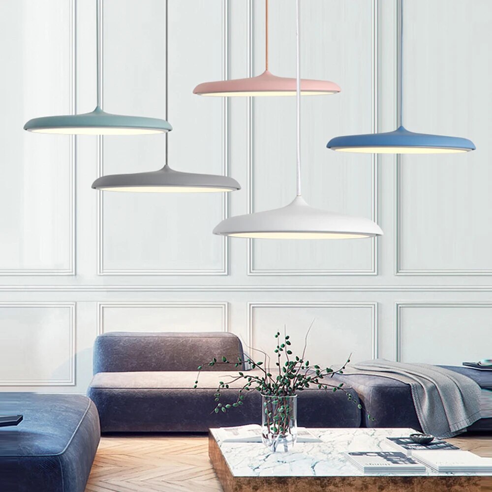 Suspension LED post-modernes nordiques - vue 3 sur 6