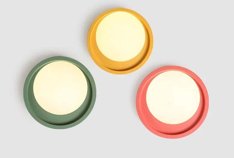 plafonnier moderne à led pour chambre d'enfant et salon - vue 3 sur 6
