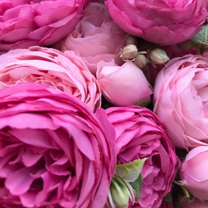 beau bouquet de fleurs artificielles pour mariage et décoration - vue 6 sur 13