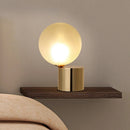 Lampe de bureau LED rétro en cuivre pour étude et travail