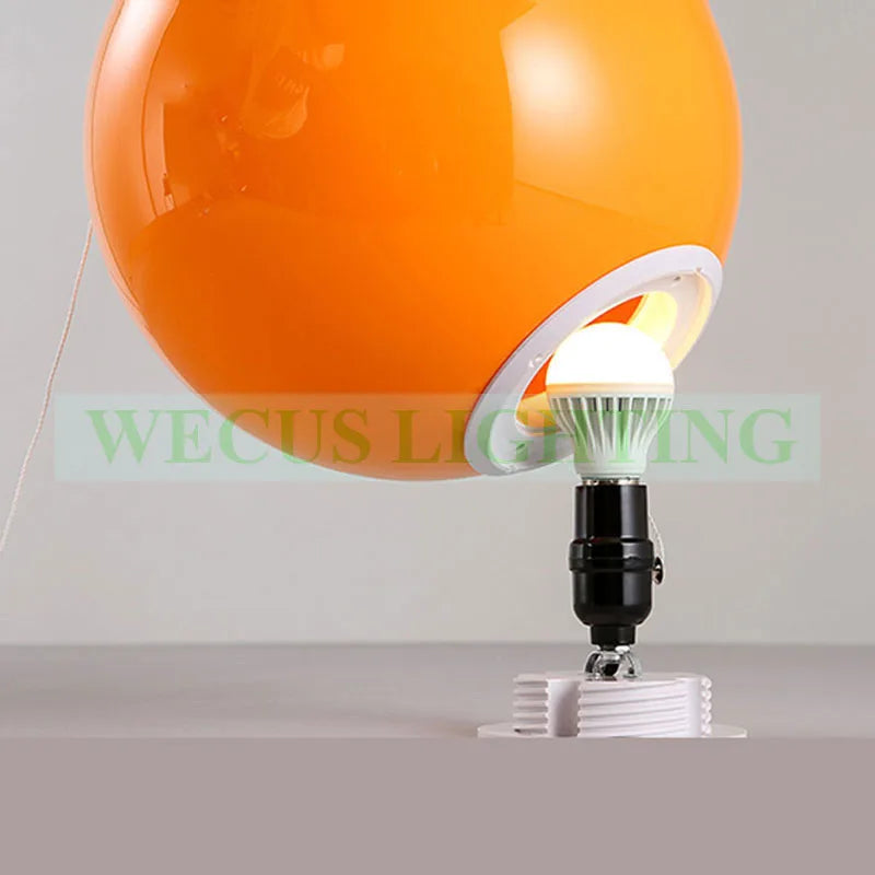 D200mm Colorful balloon light, Kid bedroom lamp, household living room kindergarten bar ceiling lamps - vue 6 sur 6