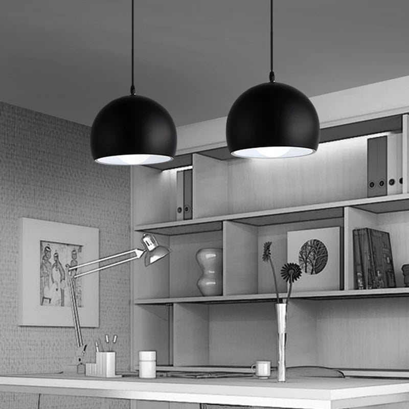 suspension luminaire simple moderne pour café restaurant