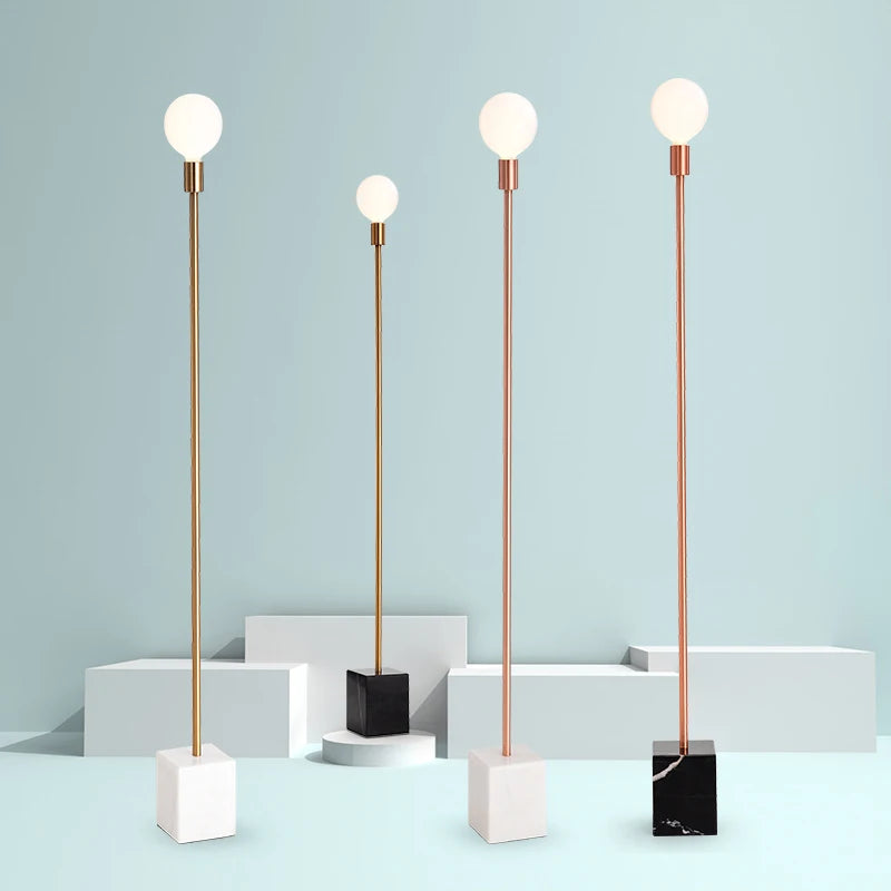 lampe à poser en marbre moderne pour décoration nordique créative - vue 4 sur 9