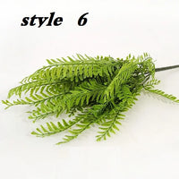 Realistic touch artificial fern bouquet for interior decoration
