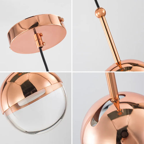 Seeddesign DORA verre suspension lumières nordique LED suspension pour salle à manger Luminaire moderne maison Loft décor industriel E27