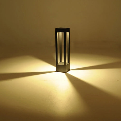 lampe led imperméable en aluminium moderne pour extérieur - vue 3 sur 6