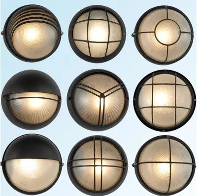 luminaires muraux led extérieurs vintage pour cour balcon allée