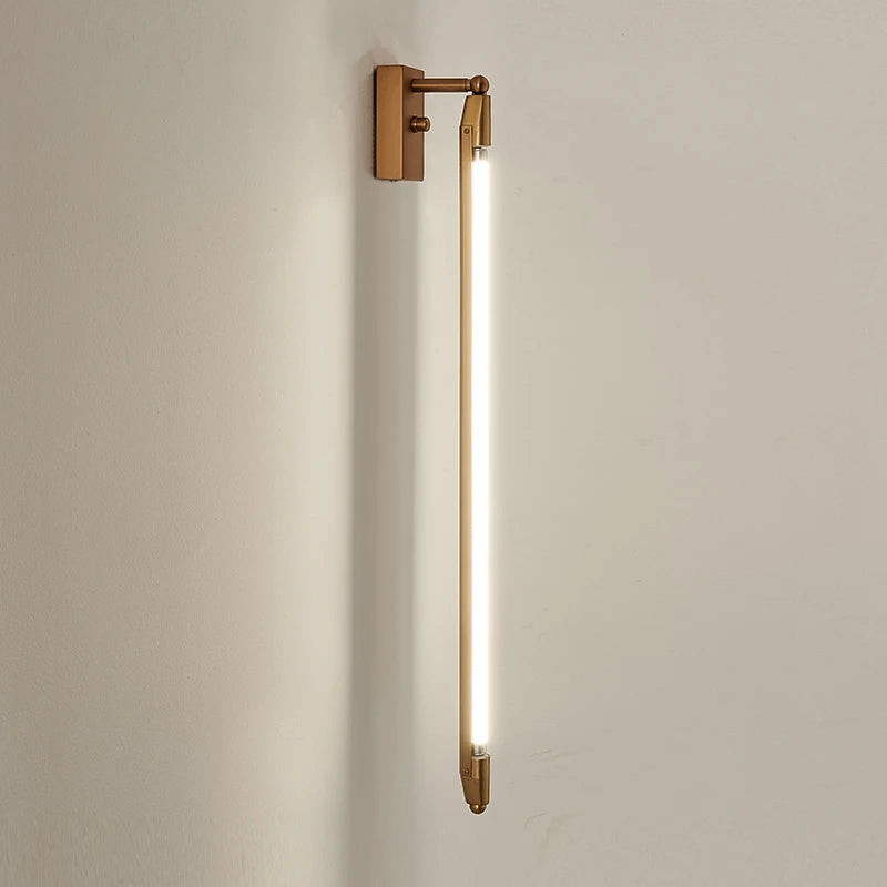 applique murale moderne t5 led rotation style loft industriel - vue 8 sur 8