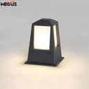 Waterproof column floor lamp for outdoor garden lighting