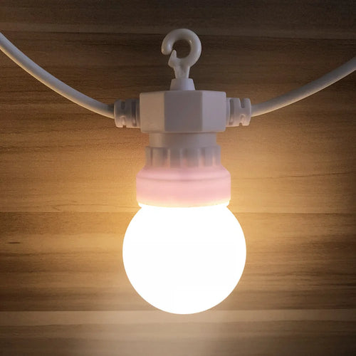 guirlande lumineuse led festoon globe étanche pour événements extérieurs - vue 4 sur 8