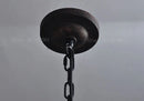 Classic modern minimalist retro wrought iron chandelier