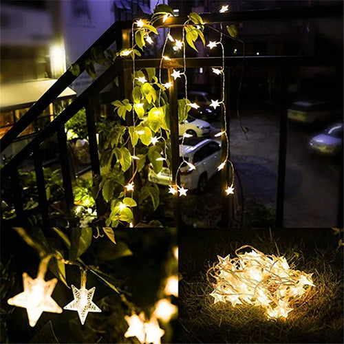 guirlande lumineuse led pour sapin et décorations de fête - vue 6 sur 6
