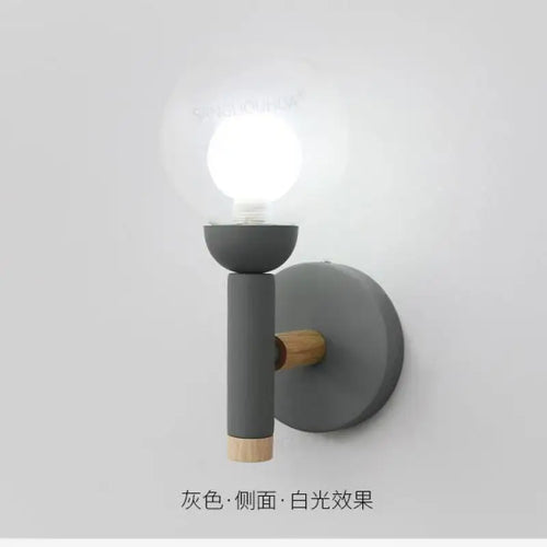 lampe de chevet nordique en verre design créatif pour salon et hôtel