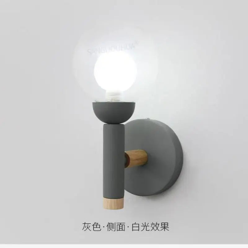 lampe de chevet nordique en verre design créatif pour salon et hôtel - vue 7 sur 9