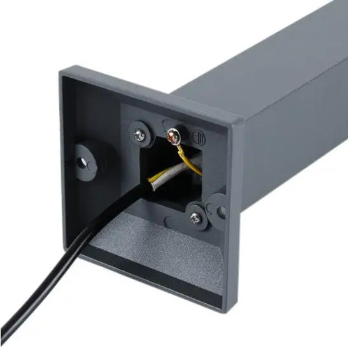 lampe led de jardin étanche style moderne en aluminium - vue 7 sur 6