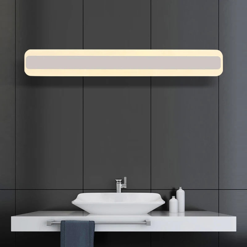 lampe led étanche anti-buée pour miroir moderne - vue 4 sur 6