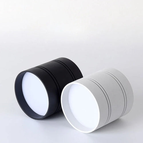 downlights led à intensité variable cob plafonniers cylindre lampe de mur