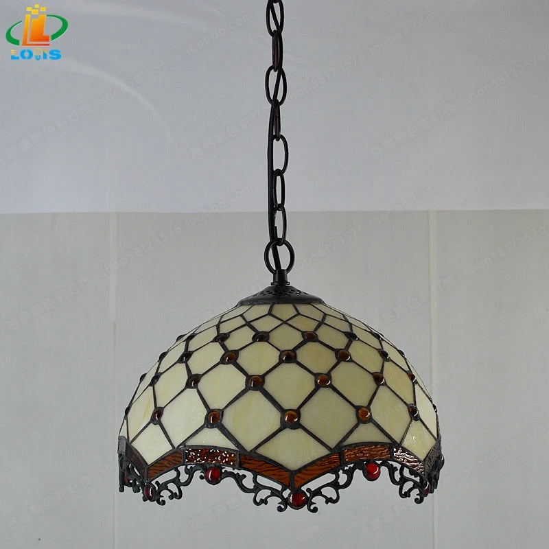 suspension en perles de cristal dragon européen design vintage élégant - vue 7 sur 6