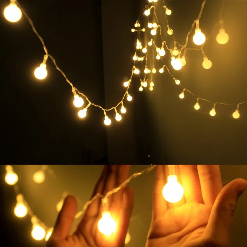 guirlande lumineuse à 20 led pour fêtes et décorations variées - vue 4 sur 9