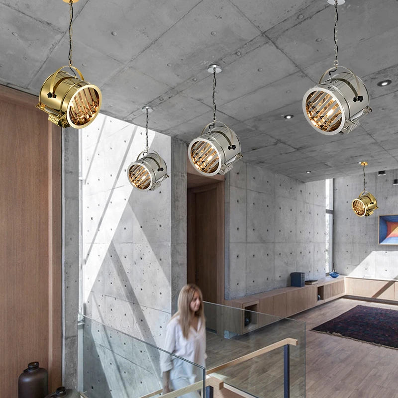 lustre industriel moderne pour un éclairage créatif élégant - vue 5 sur 7