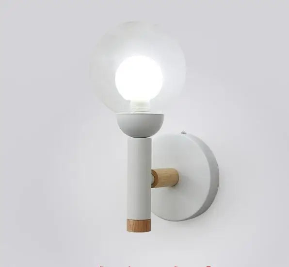 lampe de chevet nordique en verre design créatif pour salon et hôtel - vue 8 sur 9