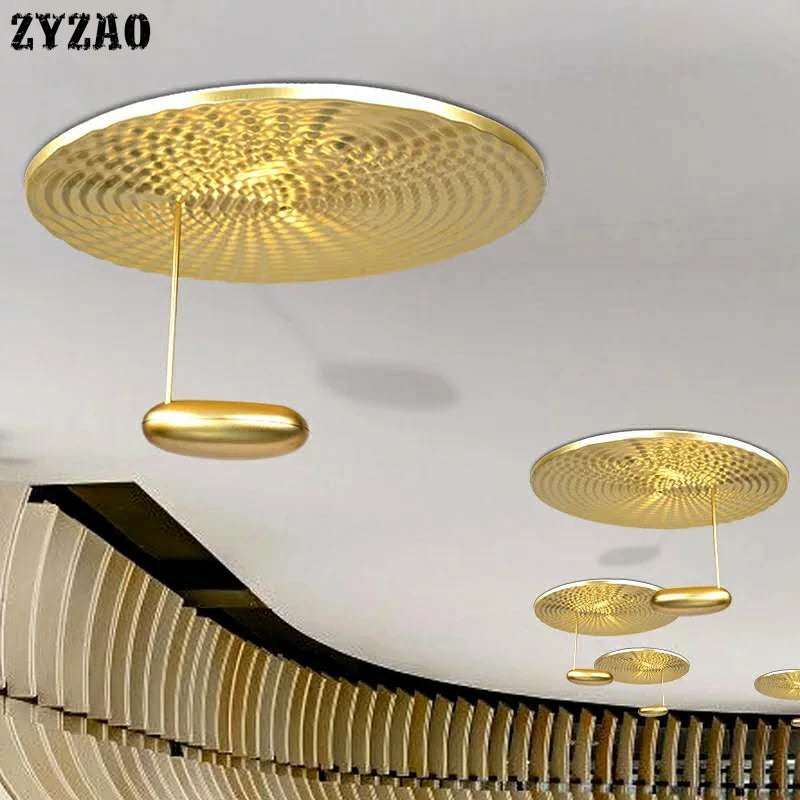 plafonnier nordique double design créatif pour intérieur moderne - vue 5 sur 8