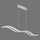 suspension moderne acrylique design vague gzmj led luminaire