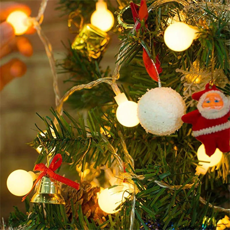 guirlande lumineuse à led pour décoration de noël et mariage - vue 4 sur 9