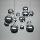 Suspension moderne classique en galvanoplastie design célèbre boule d'étoile