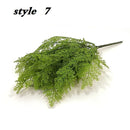 Realistic touch artificial fern bouquet for interior decoration