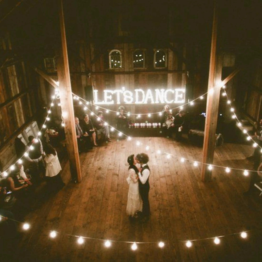 guirlande lumineuse led festoon globe étanche pour événements extérieurs - vue 6 sur 8
