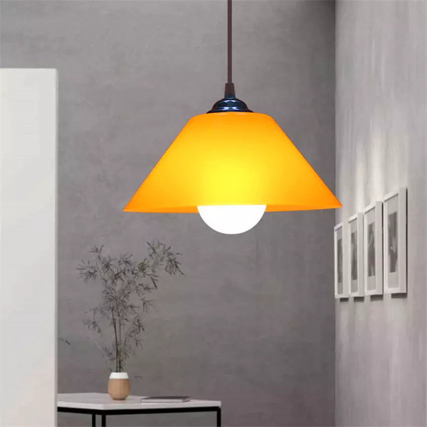 Nordique PVC suspension LED lumière abat-jour en plastique salle à manger lampe suspendue lampes suspendues Luminaire Suspendu Luminaire Suspendu - vue 2 sur 15