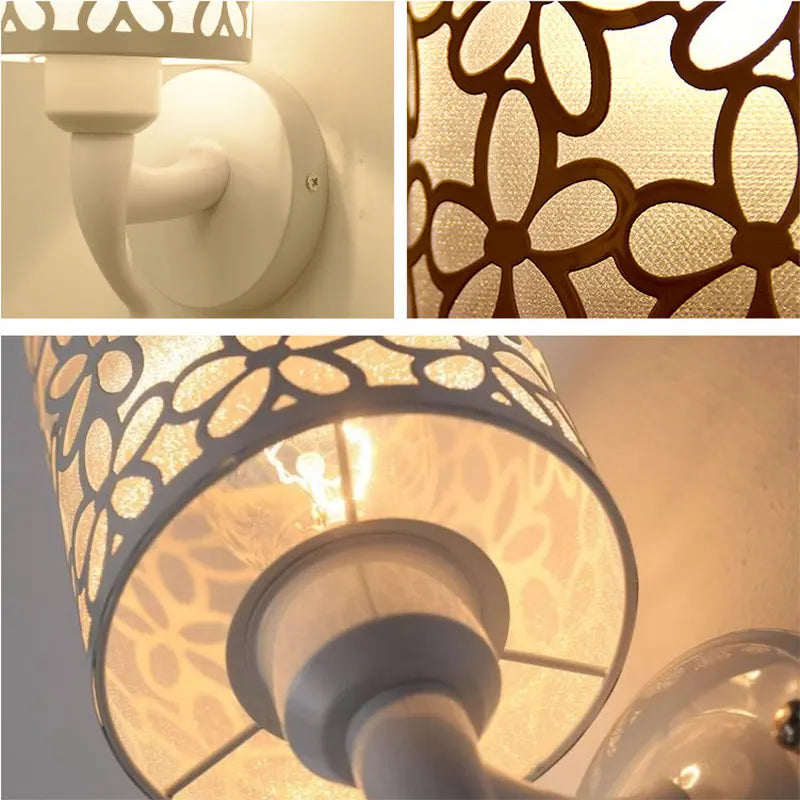 appliques murales intérieures style simple luminaria créatif 2 pièces