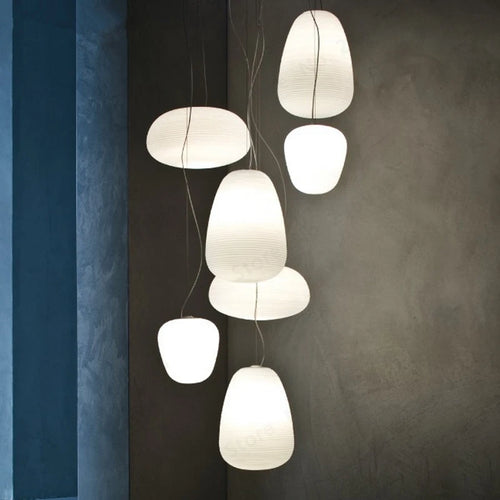 suspension globe rétro gzmj en verre abat-jour luminaire