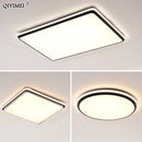 plafonnier moderne à leds avec télécommande et gradation