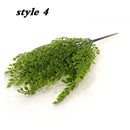 Realistic touch artificial fern bouquet for interior decoration