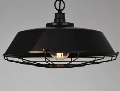 Classic modern minimalist retro wrought iron chandelier - vue 8 sur 8
