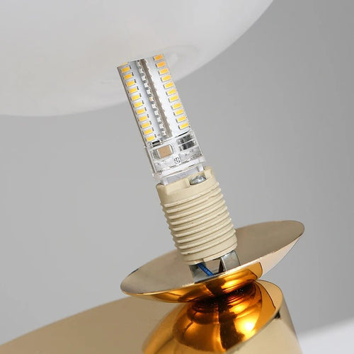 Lampe de bureau LED rétro en cuivre pour étude et travail - vue 6 sur 6