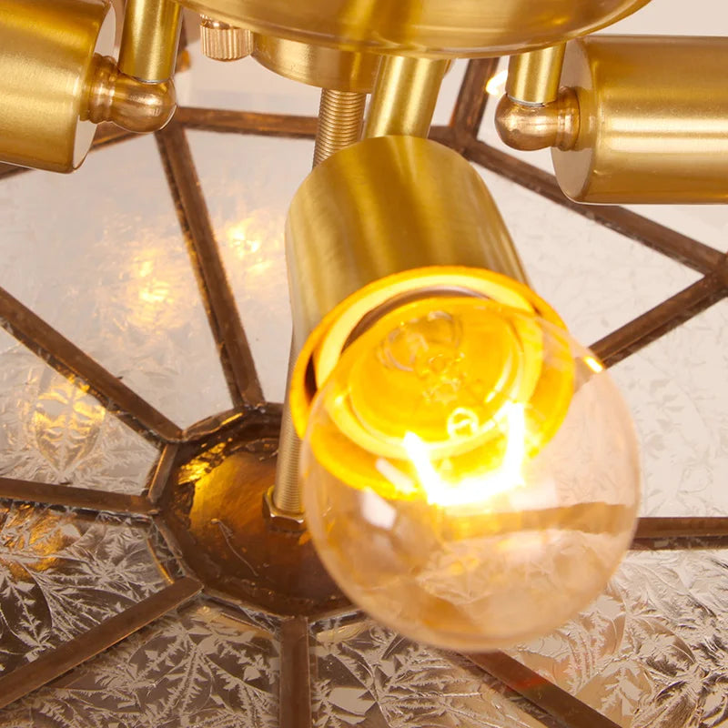 plafonnier en cuivre design pour intérieur et extérieur - vue 8 sur 7